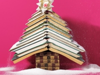 Real Simple Book Christmas Tree